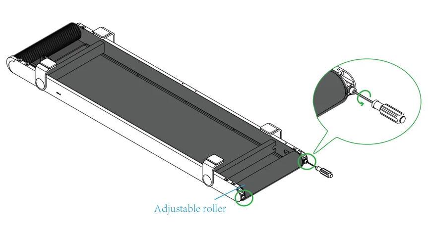 Calibraciones de la cinta transportadora de xTool F2 Ultra UV y sustitución de la correa Calibraciones de la cinta transportadora de xTool F2 Ultra UV y sustitución de la correa