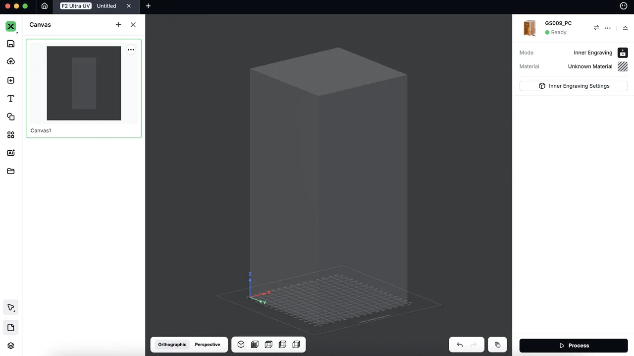 Iniciar el grabado interior con la xTool F2 Ultra UV Iniciar el grabado interior con la xTool F2 Ultra UV