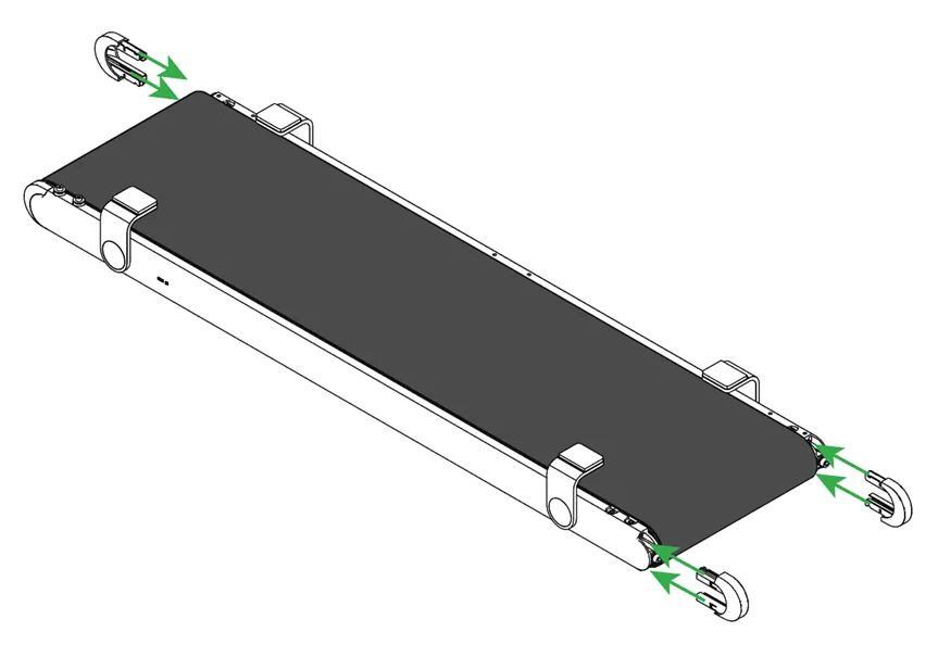 Calibraciones de la cinta transportadora de xTool F2 Ultra UV y sustitución de la correa Calibraciones de la cinta transportadora de xTool F2 Ultra UV y sustitución de la correa