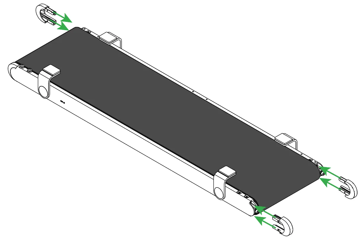 Calibraciones de la cinta transportadora de xTool F2 Ultra UV y sustitución de la correa Calibraciones de la cinta transportadora de xTool F2 Ultra UV y sustitución de la correa