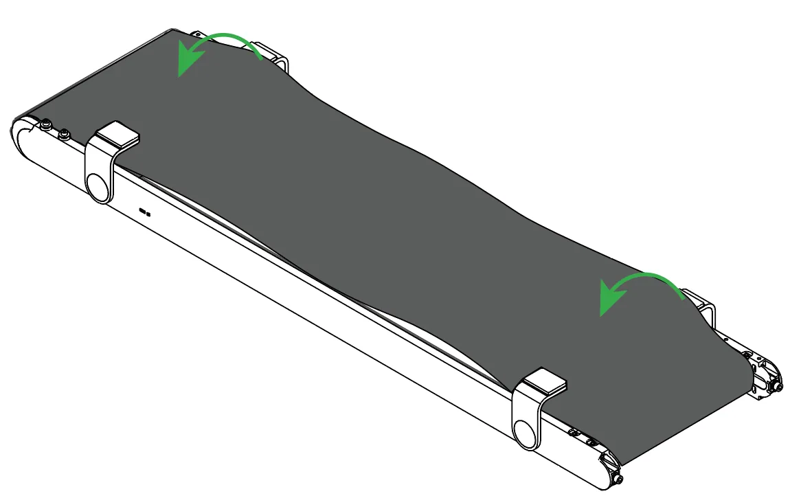 Calibraciones de la cinta transportadora de xTool F2 Ultra UV y sustitución de la correa Calibraciones de la cinta transportadora de xTool F2 Ultra UV y sustitución de la correa