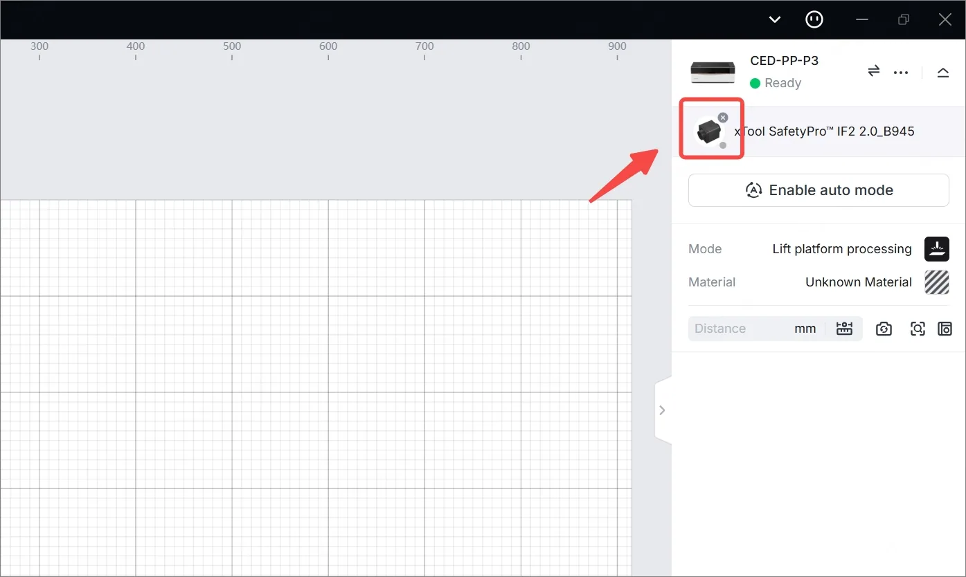 Solución de problemas: el xTool P3 no puede conectarse con el xTool SafetyPro™ IF2 2.0 image.png