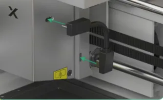 El módulo láser de la xTool M2 no emite haz láser