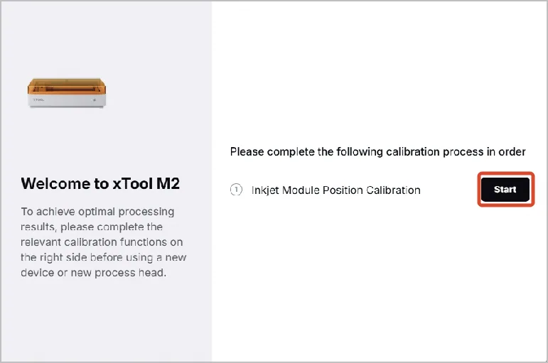 Usar el módulo de inyección de tinta CMYK de la xTool M2 con la xTool M2