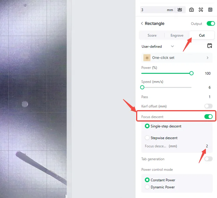 Resolver resultados de procesamiento anómalos en las esquinas con la xTool M2 Resolver resultados de procesamiento anómalos en las esquinas con la xTool M2