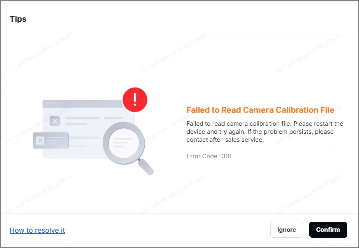 Solucionar el error «Failed to Read Camera Calibration File» en el xTool M2 image.png