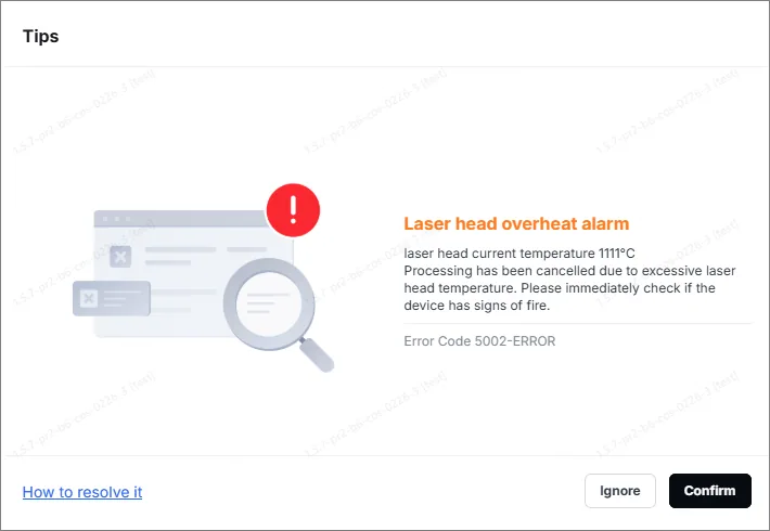 Solucionar la «Alarma de sobrecalentamiento del cabezal láser» en la xTool M2 image.png