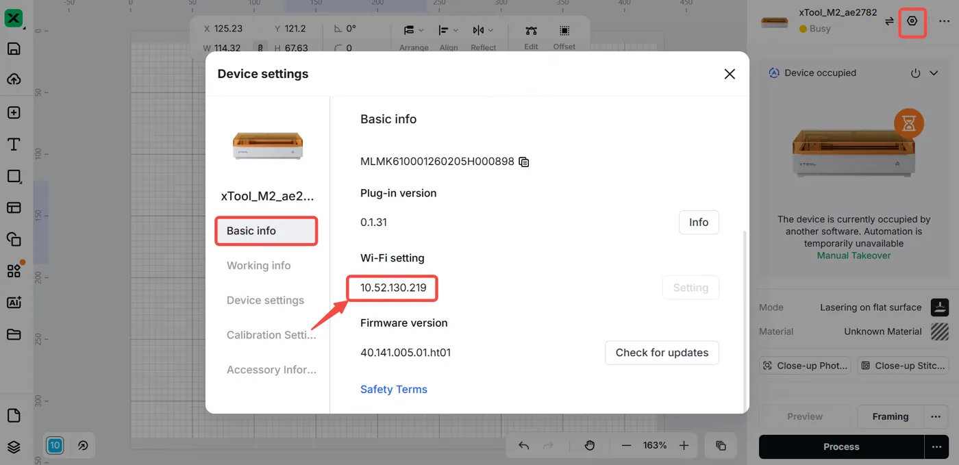 Solucionar problemas de conexión Wi-Fi con la xTool M2