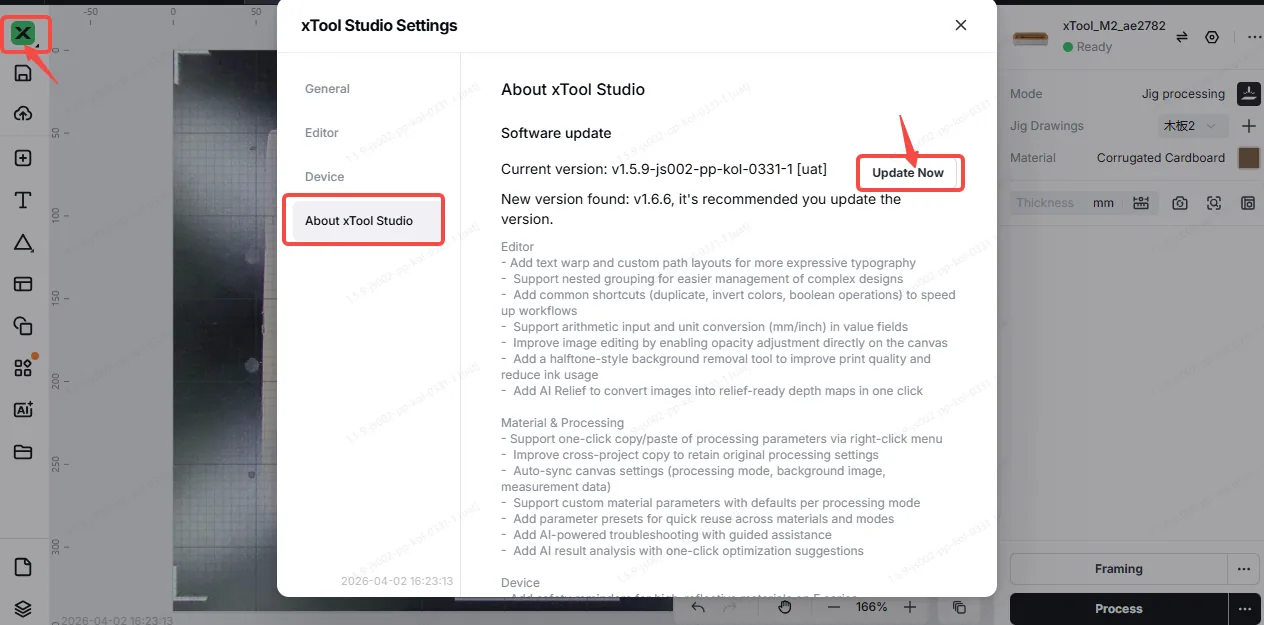 Resolver el error «Detección de código ArUco fallida» en la xTool M2 Resolver el error «Detección de código ArUco fallida» en la xTool M2
