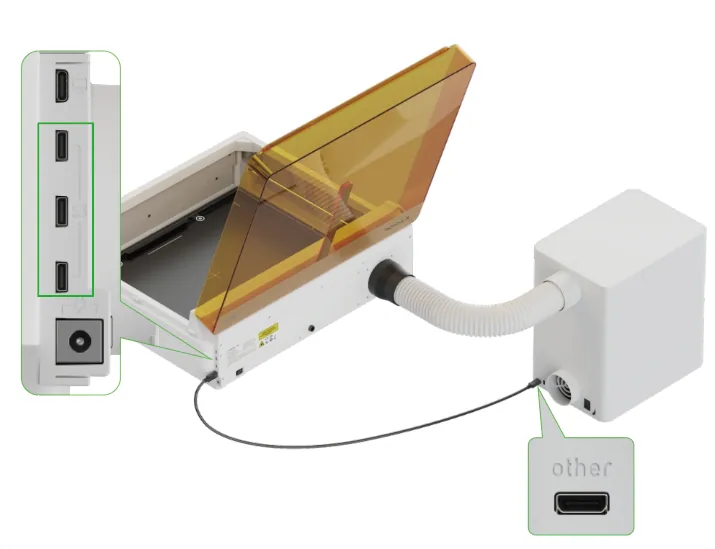 Usar el purificador de humos de sobremesa xTool con la xTool M2 image.png