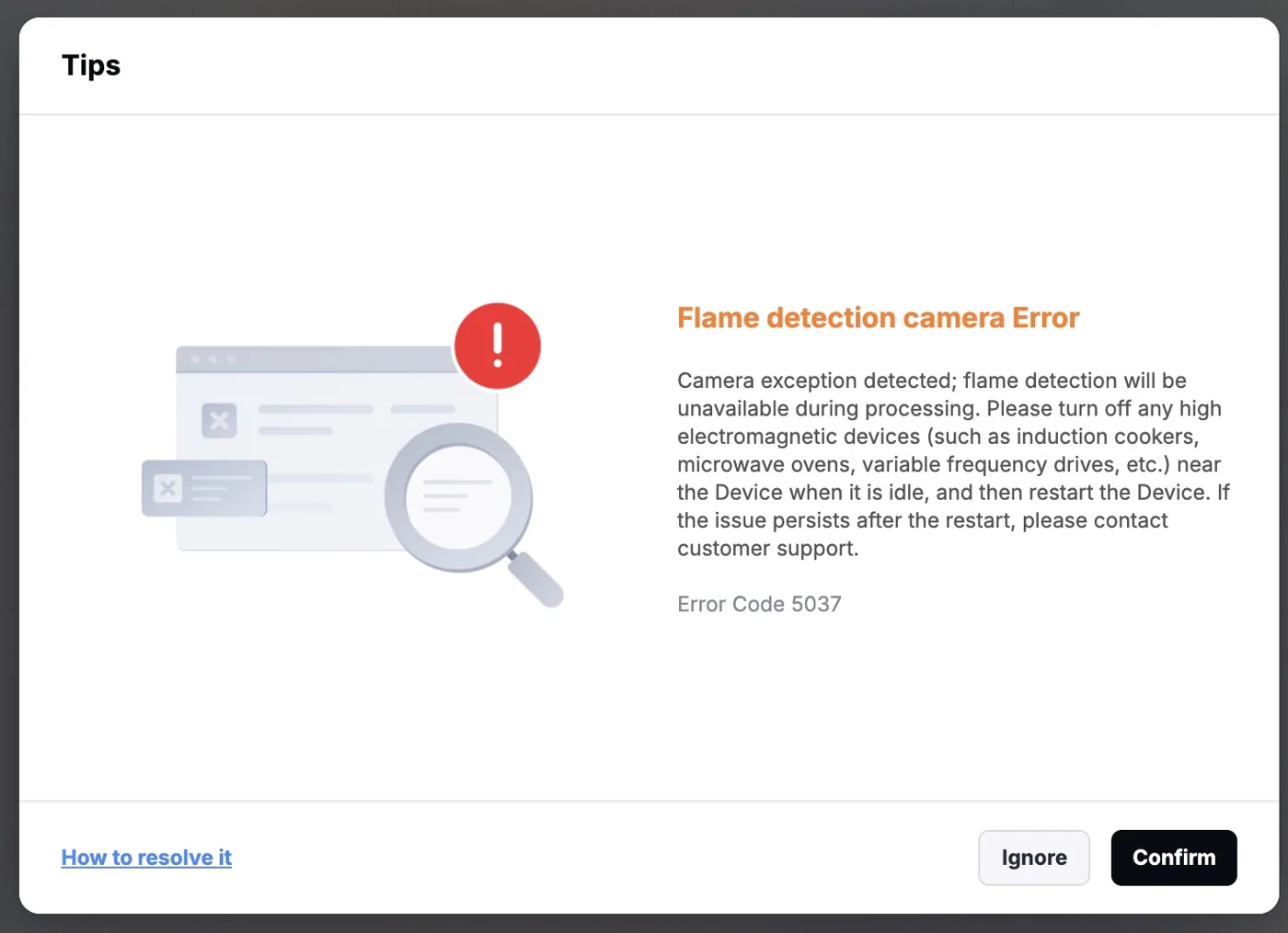 Solucionar el "Error de la cámara lateral" en la xTool M2 Solucionar el "Error de la cámara lateral" en la xTool M2