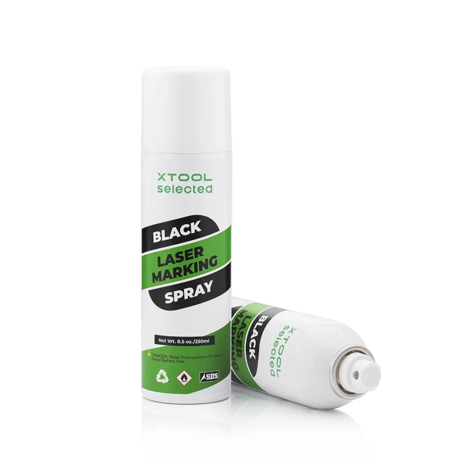 Metal con spray de marcado láser negro para grabado láser Metal con spray de marcado láser negro para grabado láser