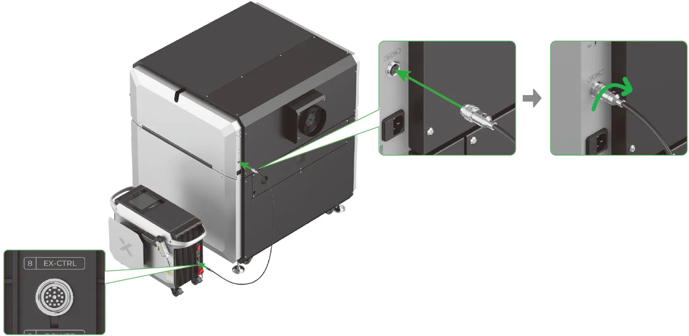 Solucionar la "excepción del módulo láser" del xTool MetalFab CNC Cutter Solucionar la "excepción del módulo láser" del xTool MetalFab CNC Cutter