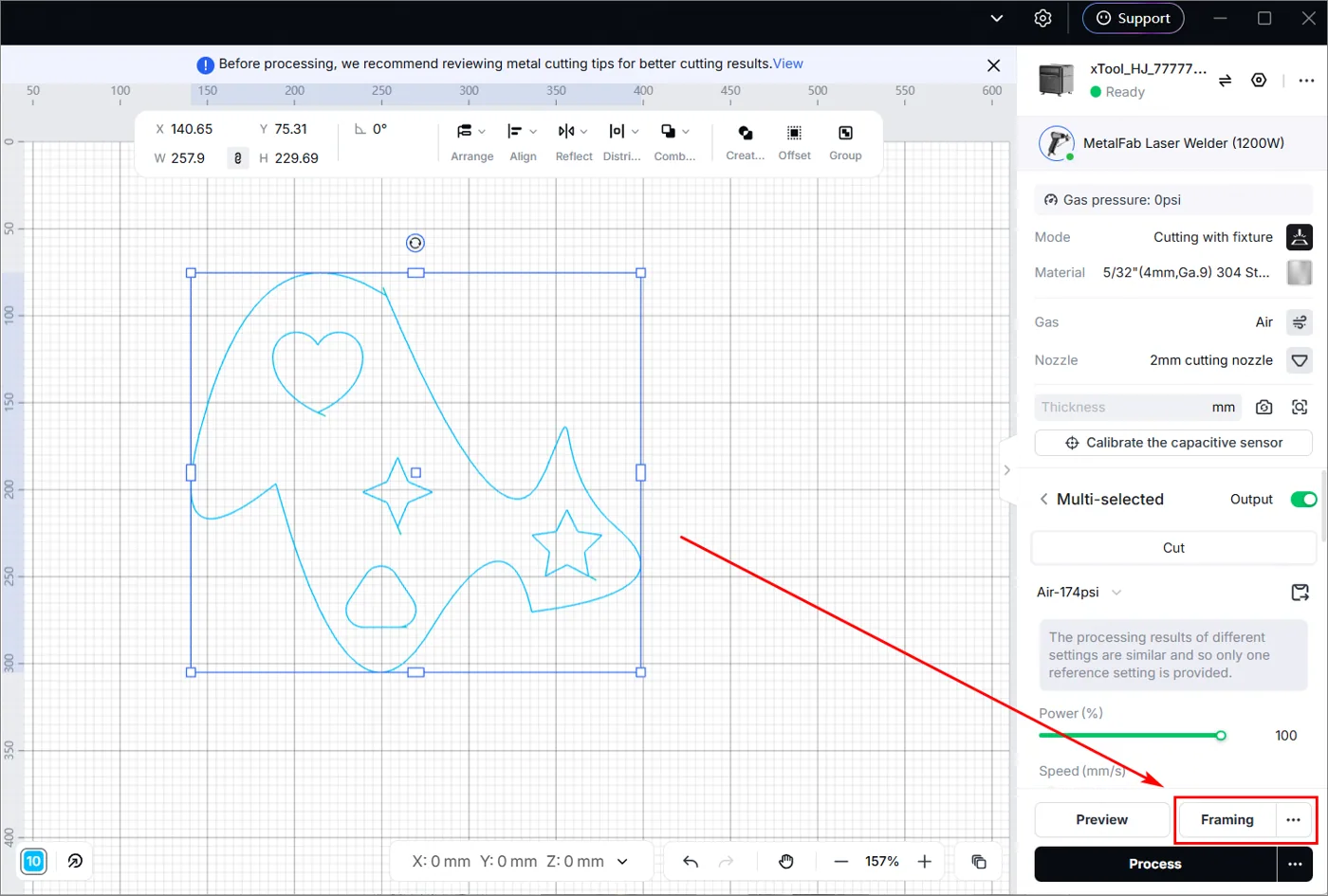 Corta metales con el xTool MetalFab CNC Cutter en xTool Studio image.png