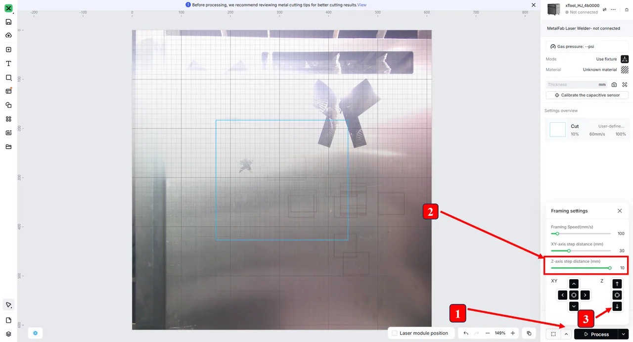 Solucionar las condiciones anómalas de temperatura del módulo de condensadores en la xTool MetalFab CNC Cutter Solucionar las condiciones anómalas de temperatura del módulo de condensadores en la xTool MetalFab CNC Cutter