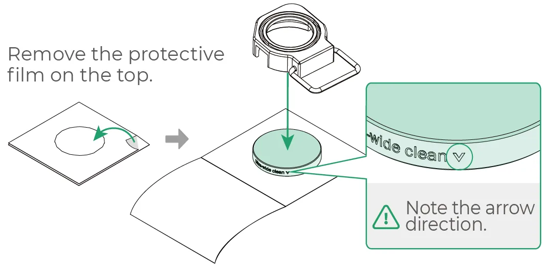 Guía de usuario del accesorio xTool MetalFab MaxClean 10 use-remove film1.png