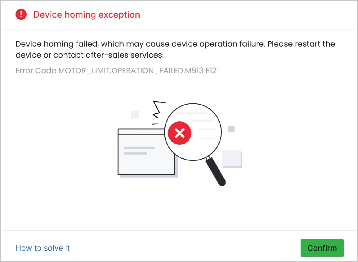 Solución del error «Device Homing Exception» del eje Z del xTool MetalFab CNC Cutter