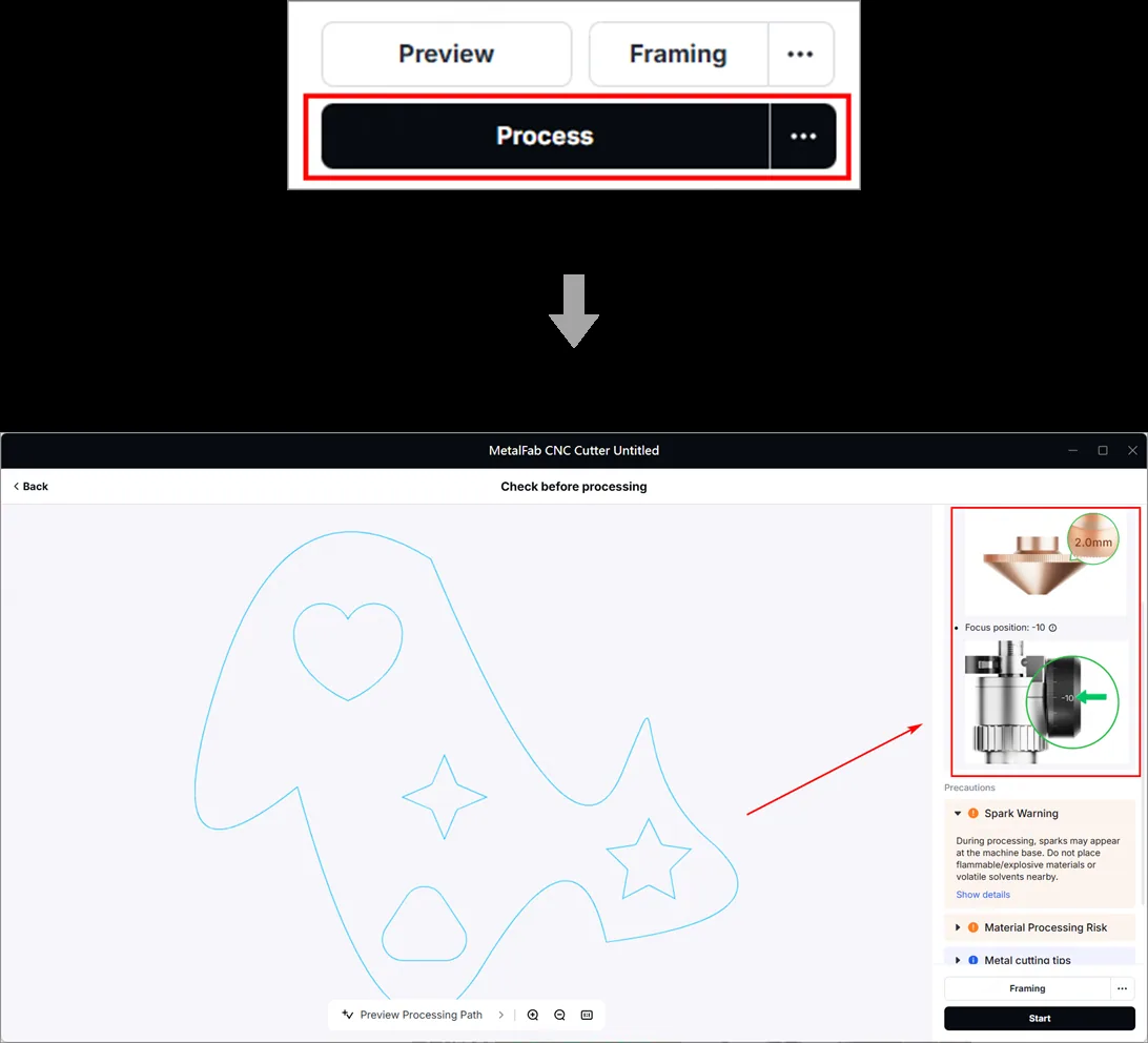 Corta metales con el xTool MetalFab CNC Cutter en xTool Studio image.png