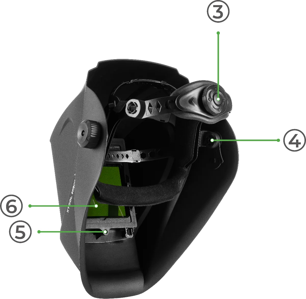 Guía de usuario: Casco de soldadura láser con oscurecimiento automático xTool Selected Guía de usuario: Casco de soldadura láser con oscurecimiento automático xTool Selected