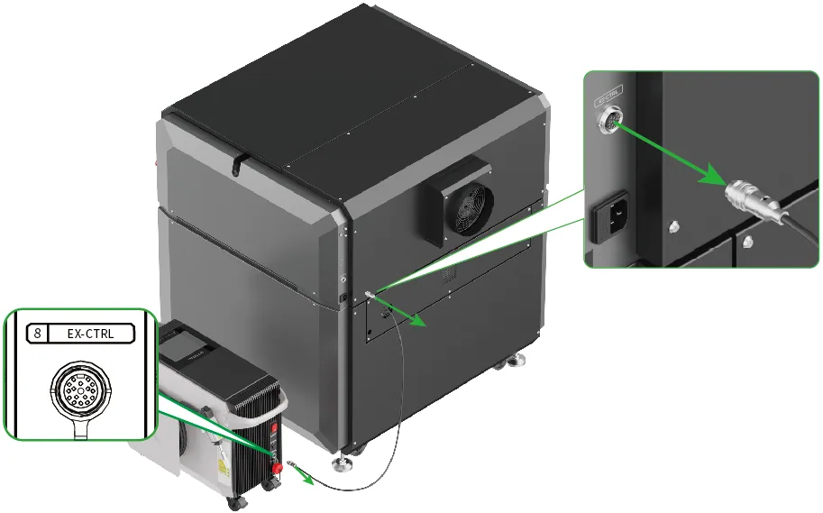 Solucionar la "excepción del módulo láser" del xTool MetalFab CNC Cutter Solucionar la "excepción del módulo láser" del xTool MetalFab CNC Cutter
