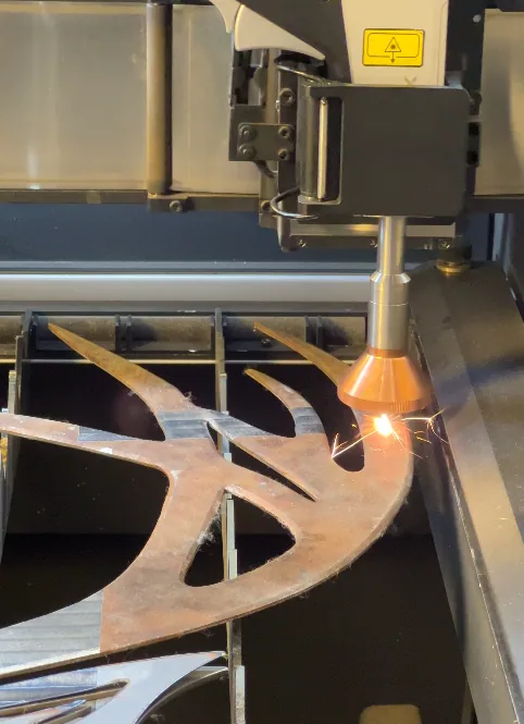 Cómo eliminar óxido/pintura con la boquilla de limpieza CNC del xTool MetalFab