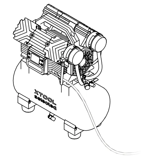 Guía de usuario del xTool Air Compressor Guía de usuario del xTool Air Compressor