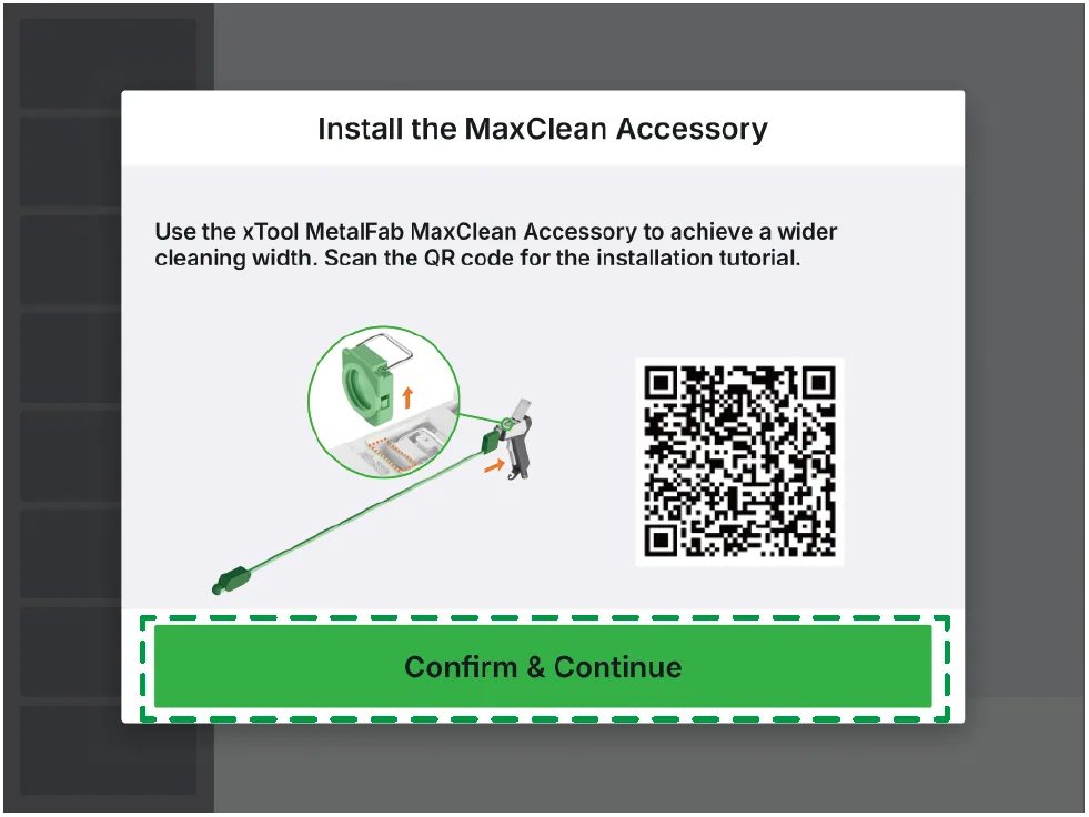 Guía de usuario del accesorio xTool MetalFab MaxClean 25 use-software2.png