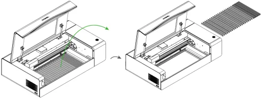 (xTool Studio) Usa el Rotary Attachment 2 (RA2) con la xTool P2/P2S (xTool Studio) Usa el Rotary Attachment 2 (RA2) con la xTool P2/P2S