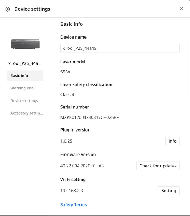 Usa xTool Creative Space (XCS) V2.1 para manejar la xTool P2S Usa xTool Creative Space (XCS) V2.1 para manejar la xTool P2S