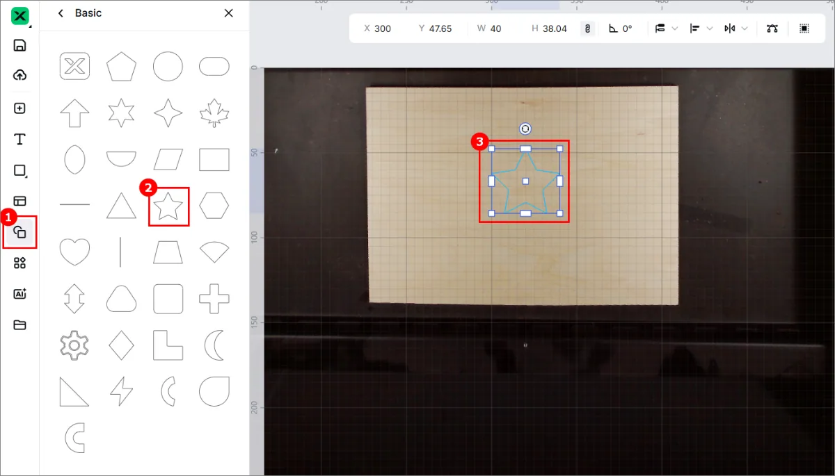(xTool Studio) Usar el modo Sin listones (Slats removed) con la xTool P2S (xTool Studio) Usar el modo Sin listones (Slats removed) con la xTool P2S