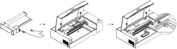 (xTool Studio) Usa el Rotary Attachment 2 (RA2) con la xTool P2/P2S (xTool Studio) Usa el Rotary Attachment 2 (RA2) con la xTool P2/P2S