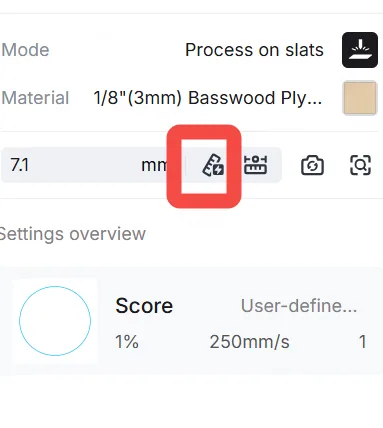 La posición de procesado no coincide con la vista previa de la cámara en la xTool P2/P2S La posición de procesado no coincide con la vista previa de la cámara en la xTool P2/P2S