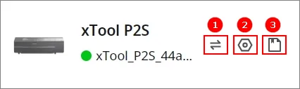 Usa xTool Creative Space (XCS) V2.1 para manejar la xTool P2S Usa xTool Creative Space (XCS) V2.1 para manejar la xTool P2S
