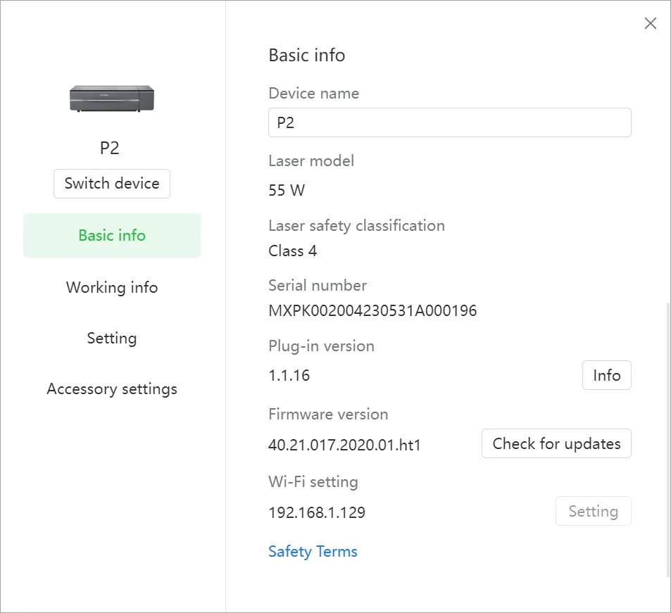 Uso de xTool Creative Space (XCS) V1.7 para manejar la xTool P2 Uso de xTool Creative Space (XCS) V1.7 para manejar la xTool P2