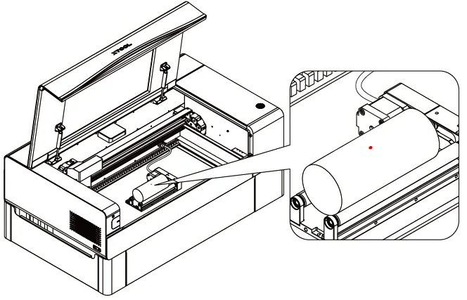 (xTool Studio) Usa el Rotary Attachment 2 (RA2) con la xTool P2/P2S (xTool Studio) Usa el Rotary Attachment 2 (RA2) con la xTool P2/P2S