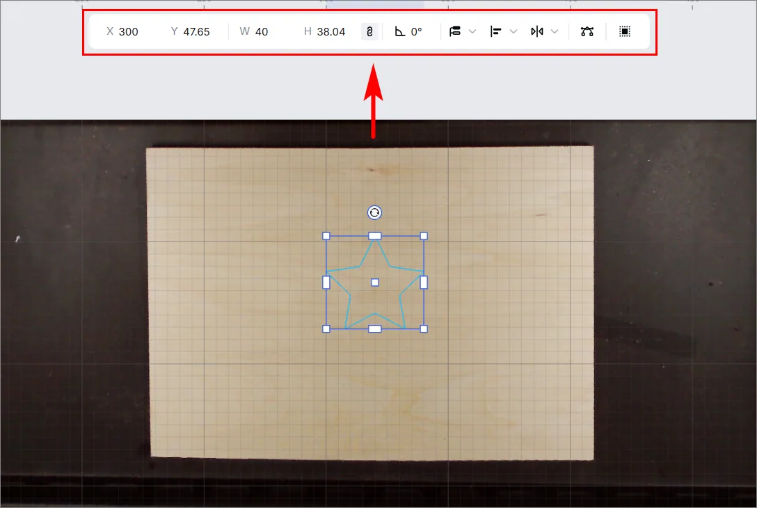 (xTool Studio) Procesar materiales planos sobre listones con el xTool P2/P2S (xTool Studio) Procesar materiales planos sobre listones con el xTool P2/P2S