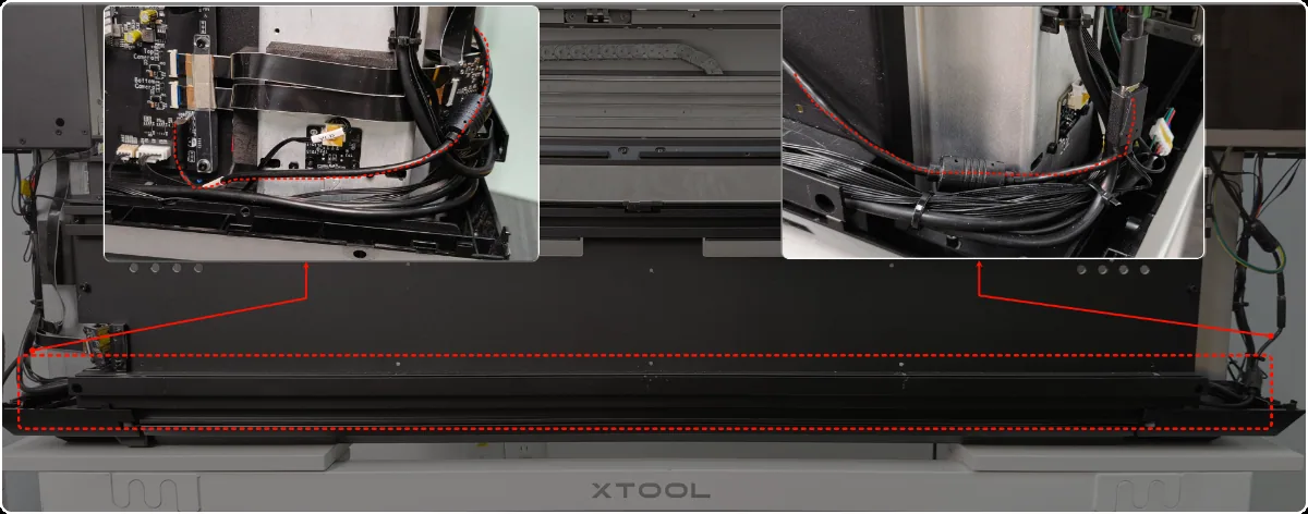 Solución de problemas del módulo de interfaz (pantalla/pantalla táctil/mando de control) de la xTool P3
