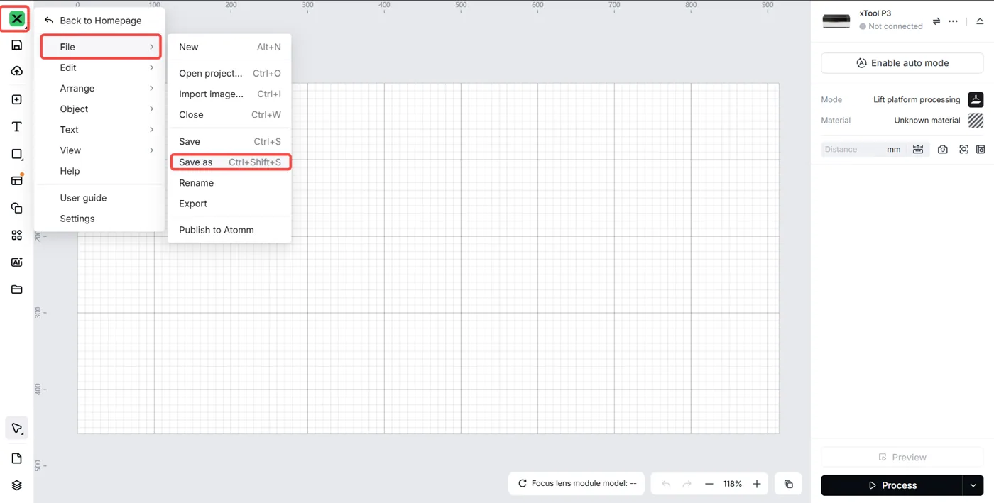 Información esencial para la resolución de problemas de la xTool P3 Información esencial para la resolución de problemas de la xTool P3