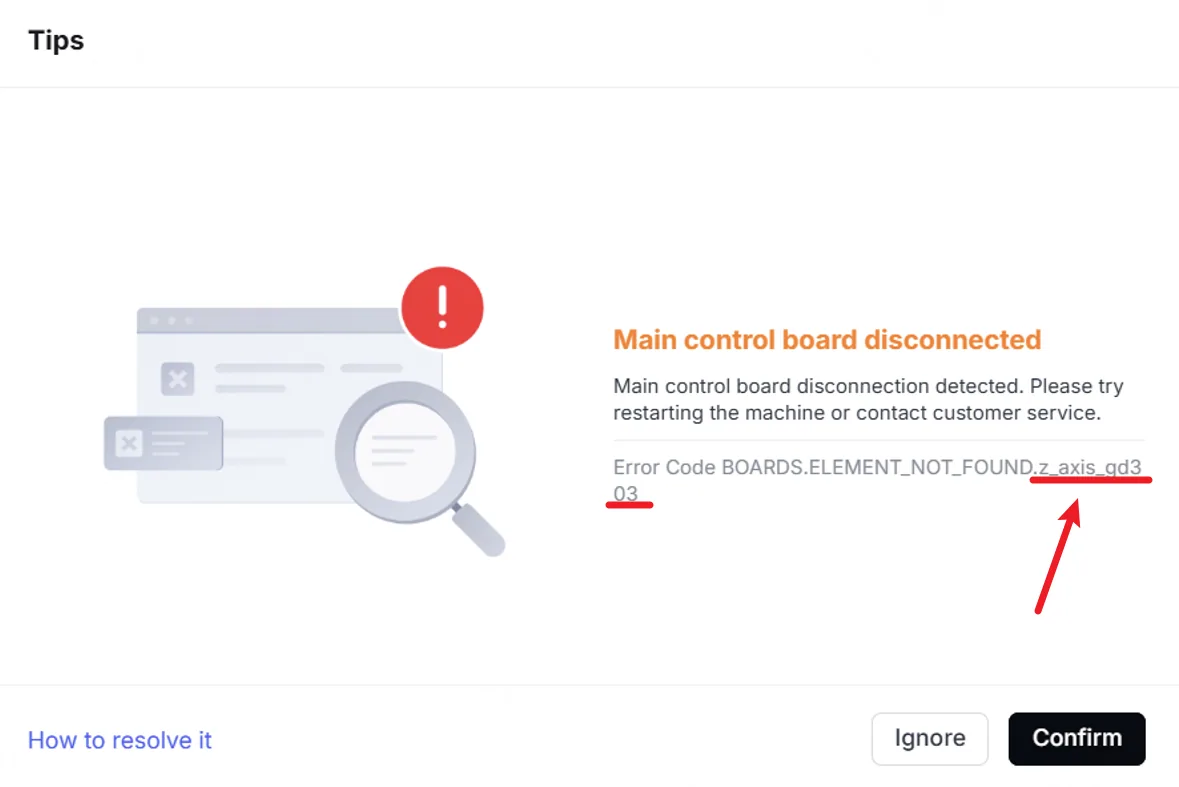 Códigos de error y guía de resolución de problemas para la xTool P3 Códigos de error y guía de resolución de problemas para la xTool P3