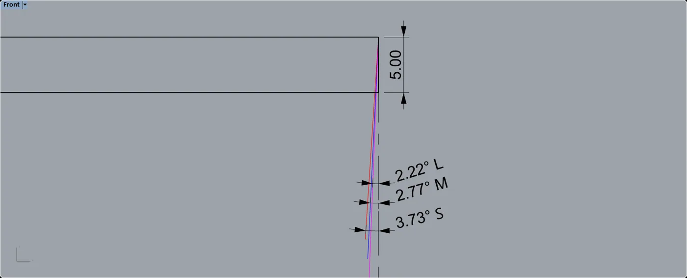 Solución de problemas: la superficie de corte no es perpendicular en la xTool P3 Solución de problemas: la superficie de corte no es perpendicular en la xTool P3