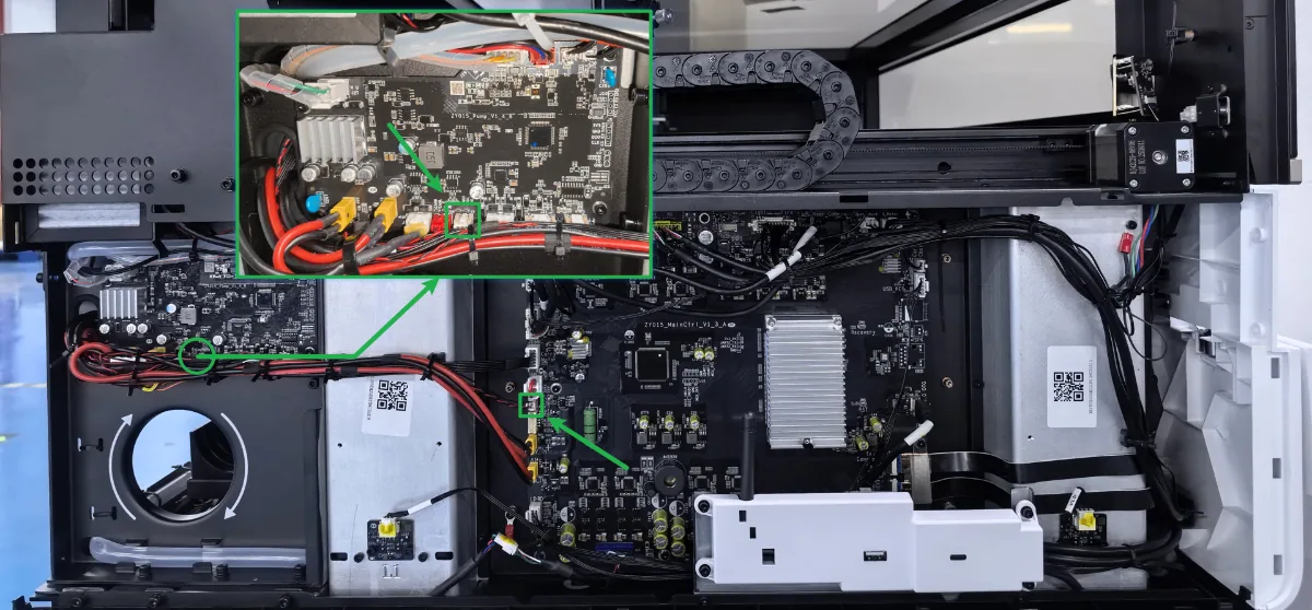 Resolución de la desconexión de la placa de control principal (código de error: airpump_gd303) Resolución de la desconexión de la placa de control principal (código de error: airpump_gd303)