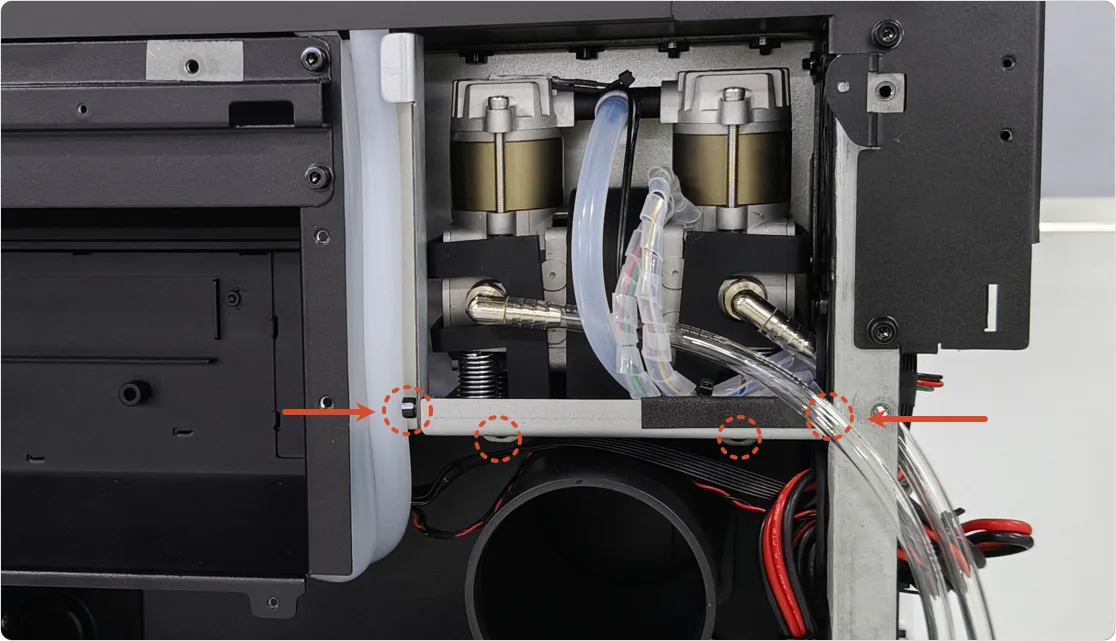 Sustituir el silenciador de plástico por una versión metálica para la bomba de aire de la xTool P3 Sustituir el silenciador de plástico por una versión metálica para la bomba de aire de la xTool P3
