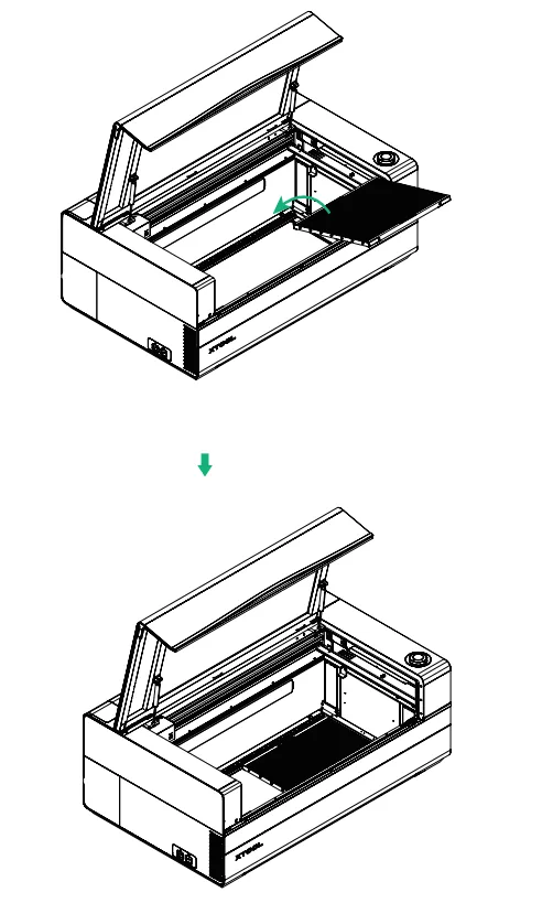 Uso del panel de nido de abeja de la xTool P3 image.png