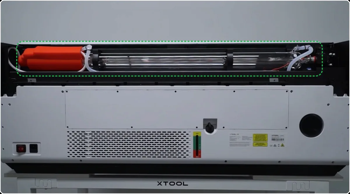 El tubo láser de la xTool P3 no se ilumina El tubo láser de la xTool P3 no se ilumina