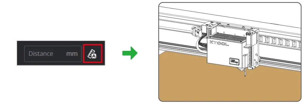 Usar el alimentador de cinta transportadora con la xTool S1 Usar el alimentador de cinta transportadora con la xTool S1