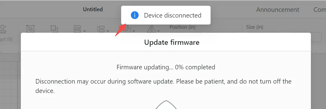 Actualiza el firmware de la xTool S1 Actualiza el firmware de la xTool S1