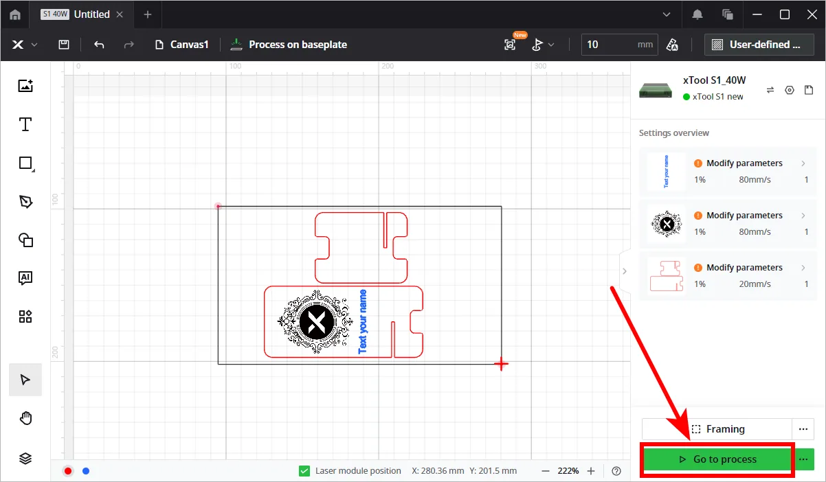 (XCS V2.1) Maneja la xTool S1 con XCS en tu ordenador (XCS V2.1) Maneja la xTool S1 con XCS en tu ordenador