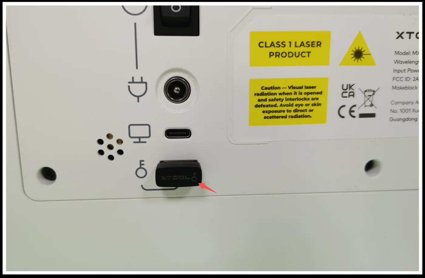 Solucionar «Clave de control de acceso» (M53 S0) en la xTool S1