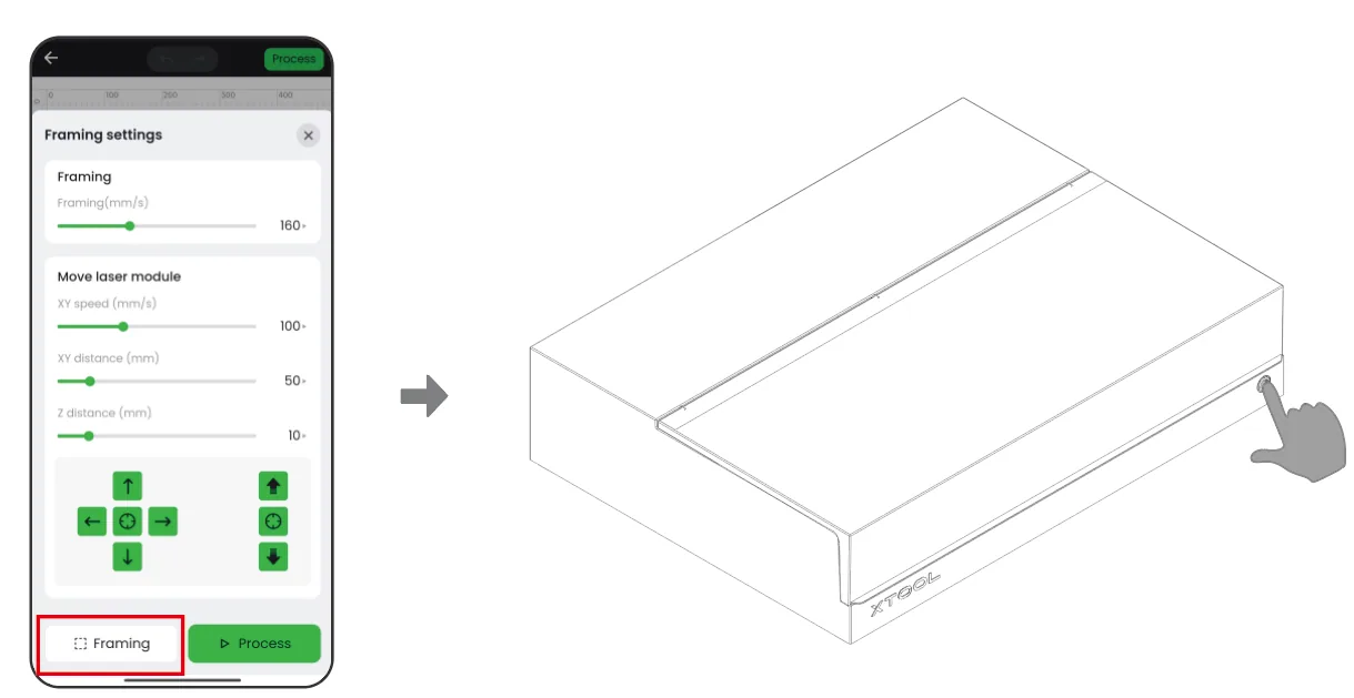 (XCS V2.1) Maneja la xTool S1 con XCS desde tu teléfono móvil (XCS V2.1) Maneja la xTool S1 con XCS desde tu teléfono móvil