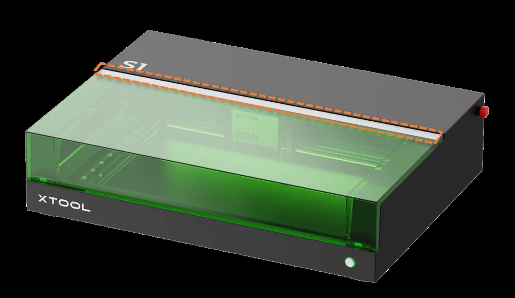 Retirar la tapa transparente verde/naranja de la S1